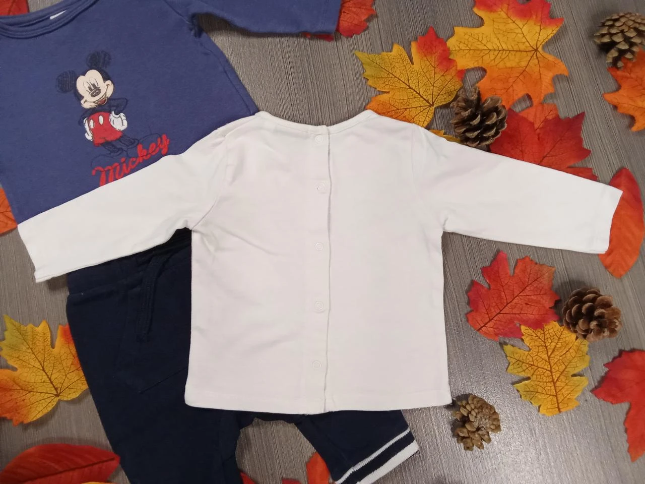 Conjunto de 3 peças Mickey Disney 6 meses – photo 7